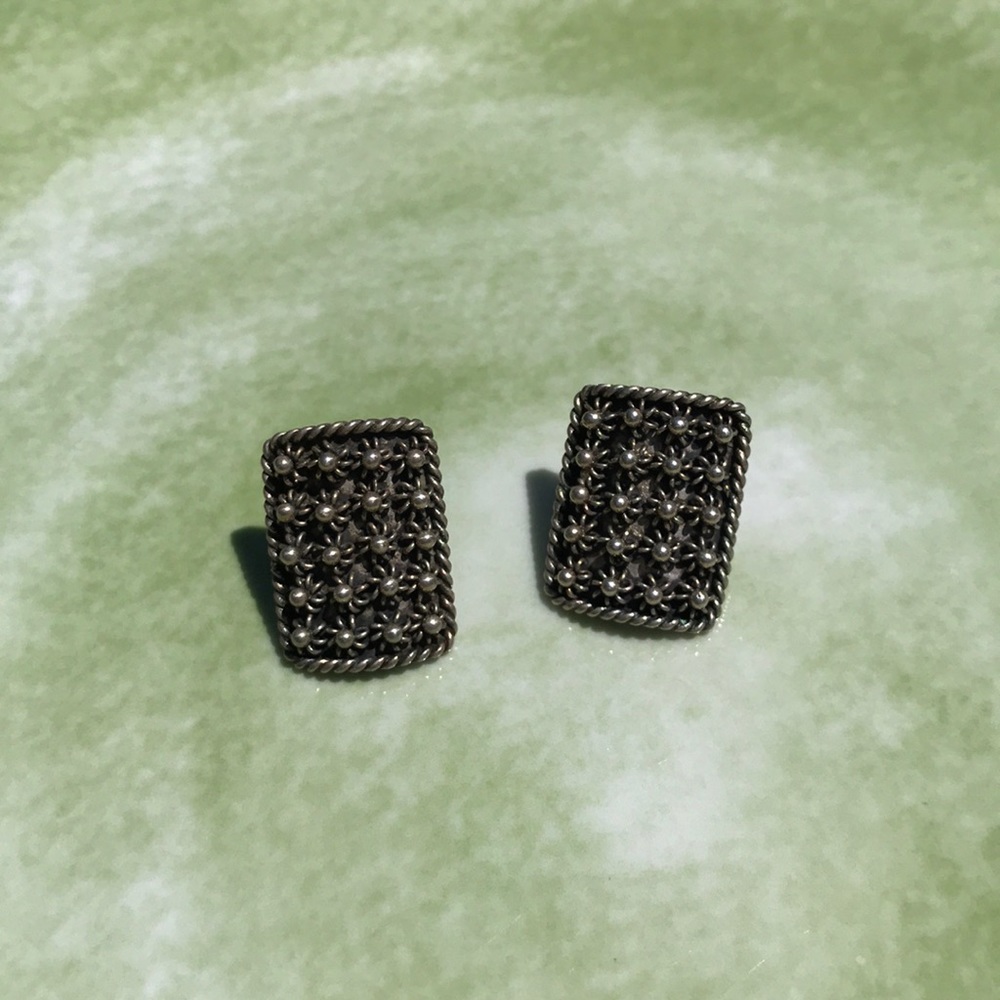 Elegant Sterling Silver Women's Earrings